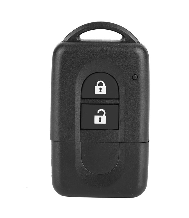 XEOD Autosleutelbehuizing - sleutelbehuizing auto - sleutel - Autosleutel / Geschikt voor: Nissan 2 knops