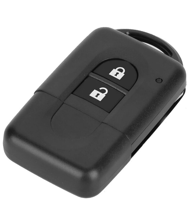 XEOD Autosleutelbehuizing - sleutelbehuizing auto - sleutel - Autosleutel / Geschikt voor: Nissan 2 knops