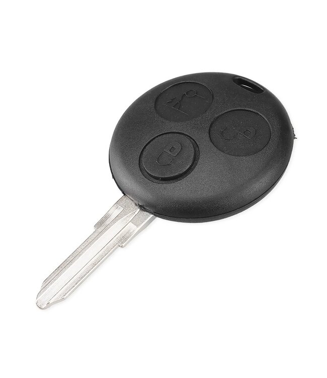 XEOD Autosleutelbehuizing - sleutelbehuizing auto - sleutel - Autosleutel / Geschikt voor: Smart 3 knops