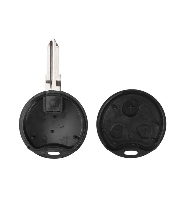 XEOD Autosleutelbehuizing - sleutelbehuizing auto - sleutel - Autosleutel / Geschikt voor: Smart 3 knops