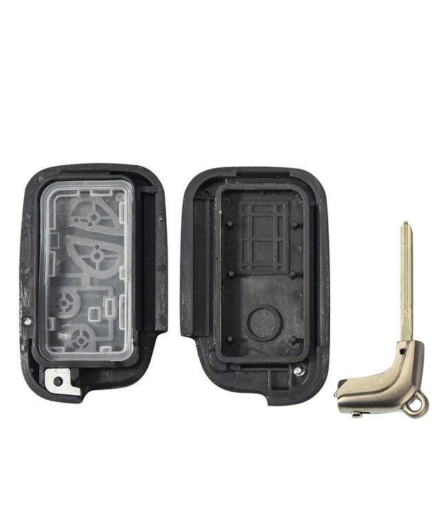 XEOD Autosleutelbehuizing - sleutelbehuizing auto - sleutel - Autosleutel / Geschikt voor: Lexus 3 knops