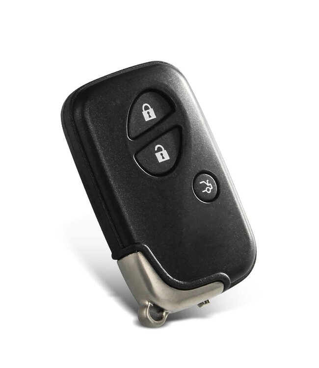 XEOD Autosleutelbehuizing - sleutelbehuizing auto - sleutel - Autosleutel / Geschikt voor: Lexus 3 knops