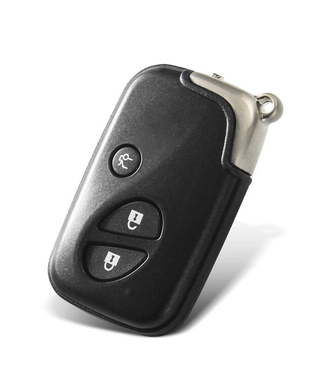 XEOD Autosleutelbehuizing - sleutelbehuizing auto - sleutel - Autosleutel / Geschikt voor: Lexus 3 knops