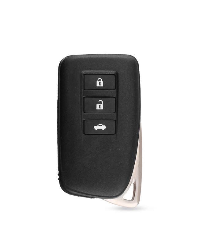 XEOD Autosleutelbehuizing - sleutelbehuizing auto - sleutel - Autosleutel / Geschikt voor: Lexus 3 knops
