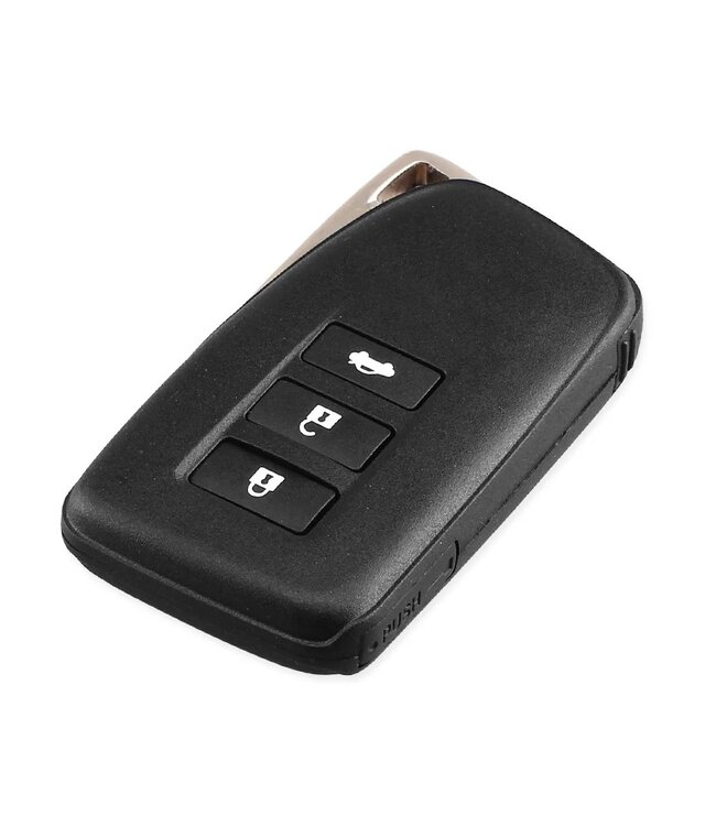 XEOD Autosleutelbehuizing - sleutelbehuizing auto - sleutel - Autosleutel / Geschikt voor: Lexus 3 knops