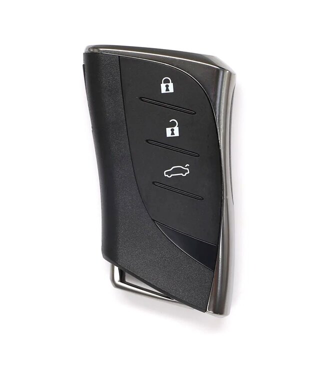 XEOD Autosleutelbehuizing - sleutelbehuizing auto - sleutel - Autosleutel / Geschikt voor: Lexus 3 knops