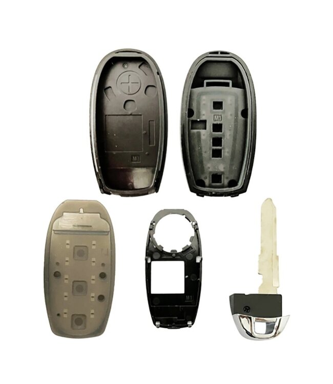 XEOD Autosleutelbehuizing - sleutelbehuizing auto - sleutel - Autosleutel / Geschikt voor Suzuki Swift, Vitara & SX4 2 knops smartkey