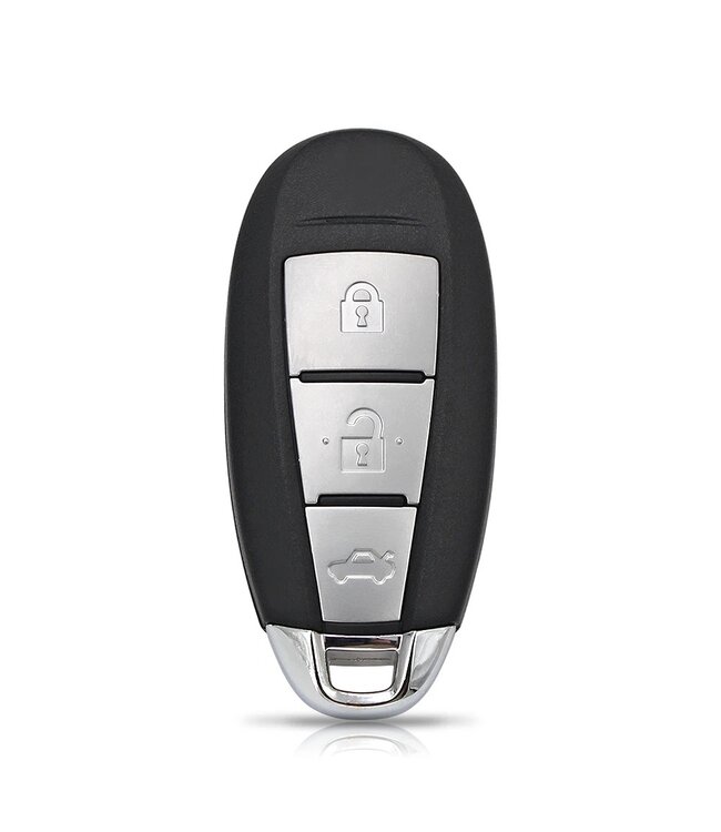 XEOD Autosleutelbehuizing - sleutelbehuizing auto - sleutel - Autosleutel / Geschikt voor Suzuki Swift, Vitara & SX4 3 knops smartkey