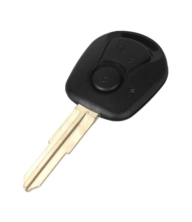 XEOD Autosleutelbehuizing - sleutelbehuizing auto - sleutel - Autosleutel / Geschikt voor SsangYong 2 knops