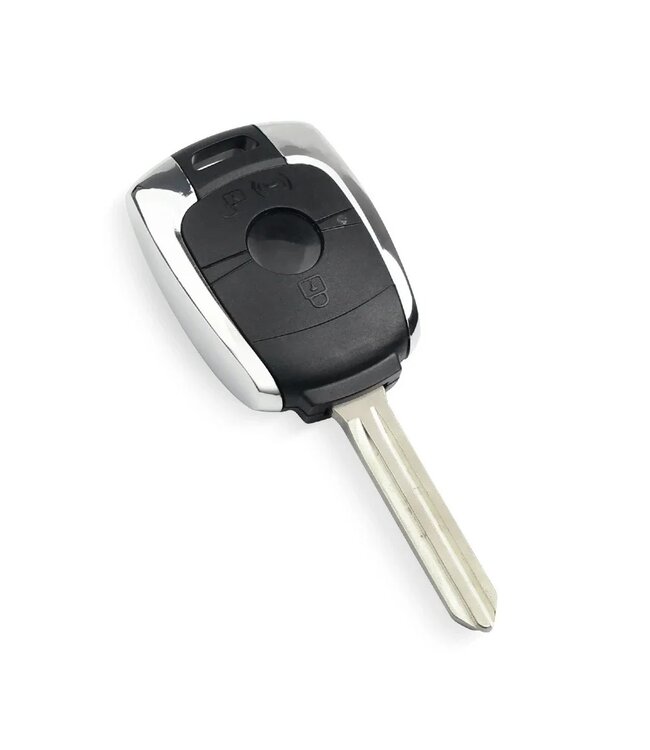 XEOD Autosleutelbehuizing - sleutelbehuizing auto - sleutel - Autosleutel / Geschikt voor SsangYong 2 knops