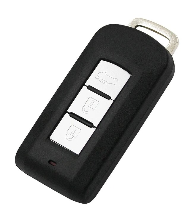 XEOD Autosleutelbehuizing - sleutelbehuizing auto - sleutel - Autosleutel / Geschikt voor: Mitsubishi smartkey