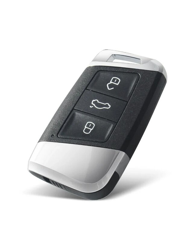 XEOD Autosleutelbehuizing - sleutelbehuizing auto - sleutel - Autosleutel / Geschikt voor: Volkswagen Passat