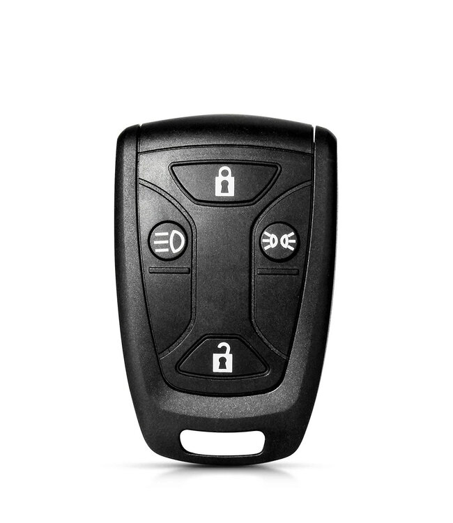 XEOD Autosleutelbehuizing - sleutelbehuizing auto - sleutel - Autosleutel / Geschikt voor: Saab & Scania 4 knops