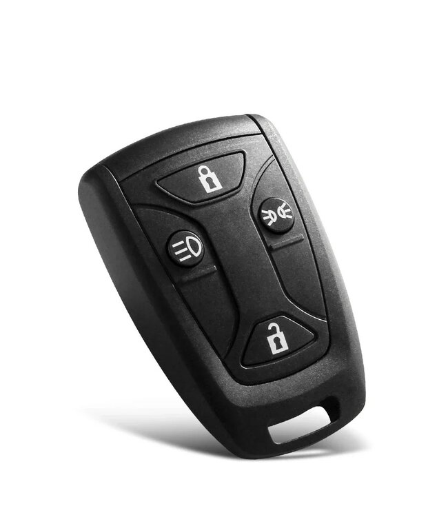 XEOD Autosleutelbehuizing - sleutelbehuizing auto - sleutel - Autosleutel / Geschikt voor: Saab & Scania 4 knops