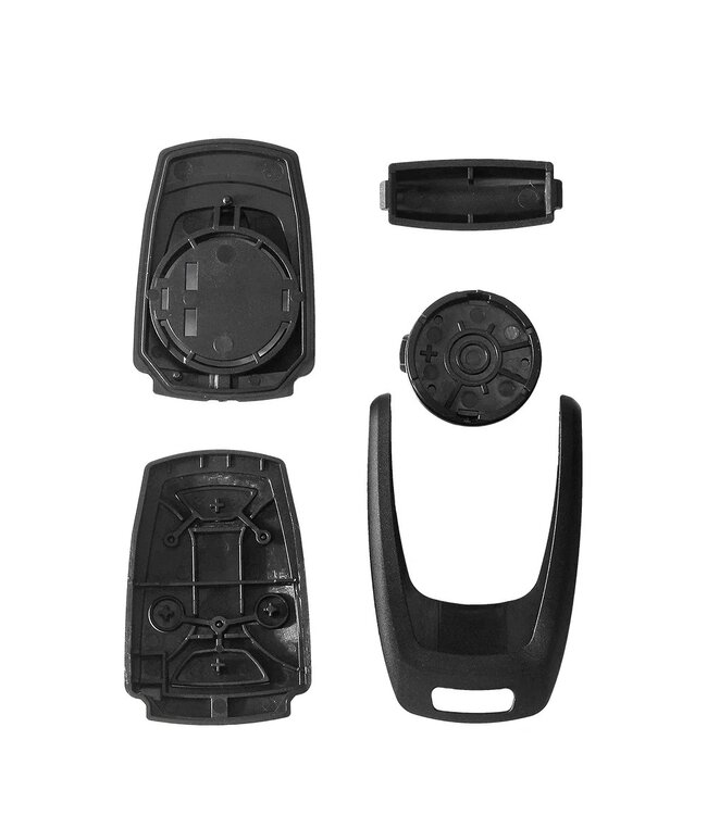 XEOD Autosleutelbehuizing - sleutelbehuizing auto - sleutel - Autosleutel / Geschikt voor: Saab & Scania 4 knops