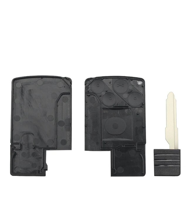 XEOD Autosleutelbehuizing - sleutelbehuizing auto - sleutel - Autosleutel geschikt voor Mazda Smartkey 3 knops