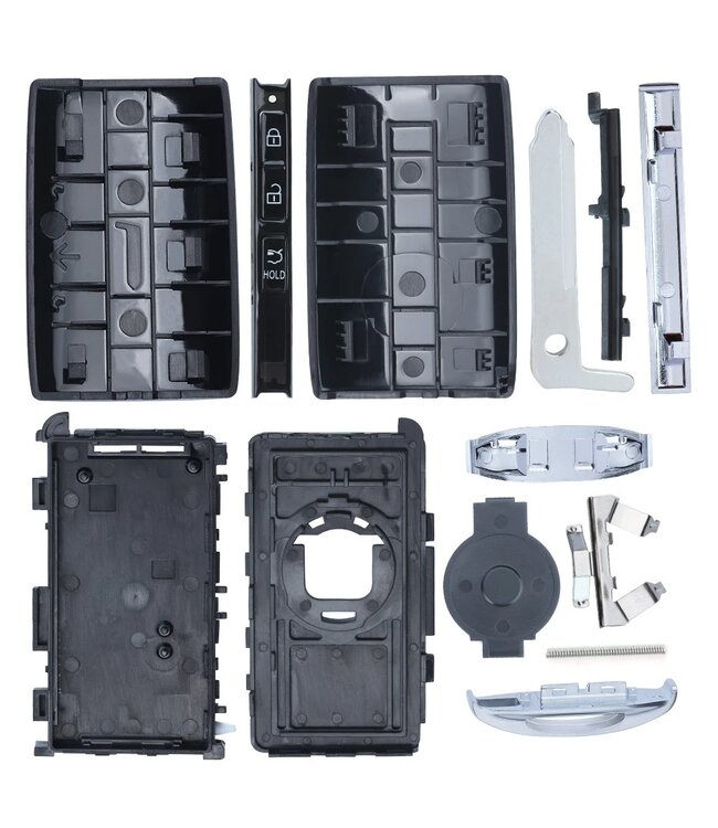 XEOD Autosleutelbehuizing - sleutelbehuizing auto - sleutel - Autosleutel geschikt voor Mazda Smartkey 2 knops