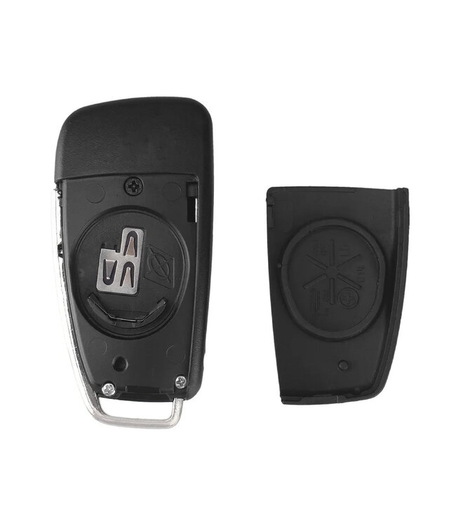 XEOD Autosleutelbehuizing - sleutelbehuizing auto - sleutel - Autosleutel / 3-Knops geschikt voor Audi met panic