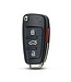 XEOD Sleutelbehuizing 3 Knops met panic geschikt voor Audi