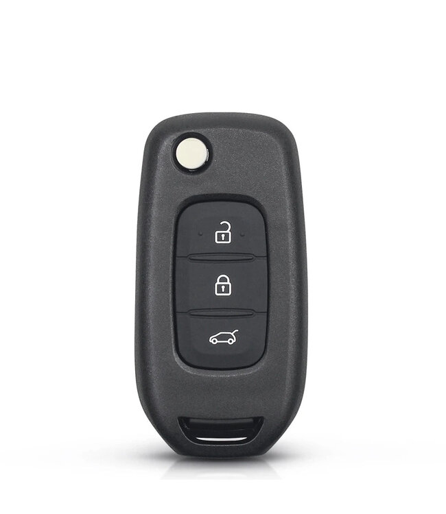 XEOD Autosleutelbehuizing - sleutelbehuizing auto - sleutel - Autosleutel / Renault 3 knops klapsleutel VA2