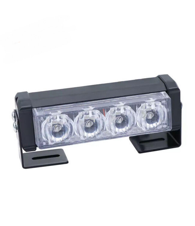XEOD LED Flitsers Oranje - 12V - 24V - 8 Flits patronen - Gevarenlichten - Vrachtwagen - Bestelauto - Bestel bus - Veilig werken langs de weg - Met schakelaar - 2 Stuks