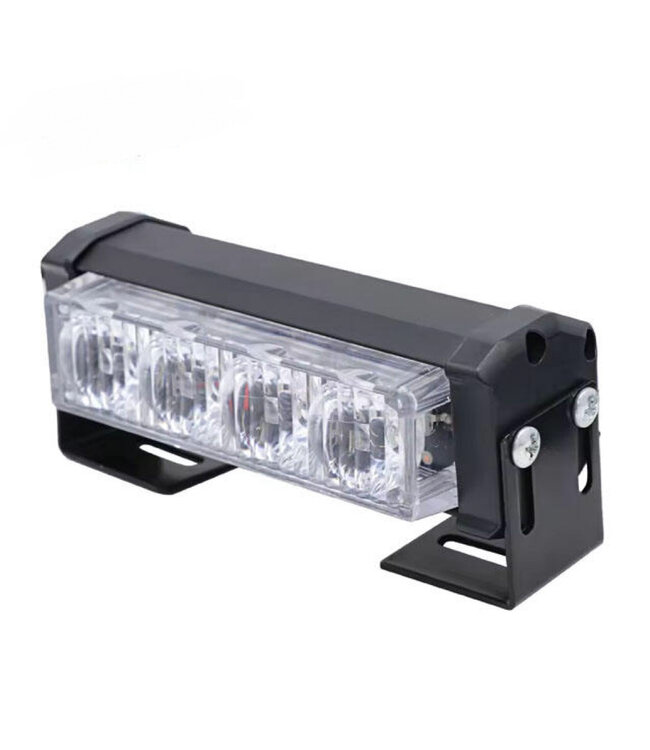 XEOD LED Flitsers Oranje - 12V - 24V - 8 Flits patronen - Gevarenlichten - Vrachtwagen - Bestelauto - Bestel bus - Veilig werken langs de weg - Met schakelaar - 2 Stuks