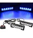 XEOD LED flitsers blauw 2 stuks met schakelaar