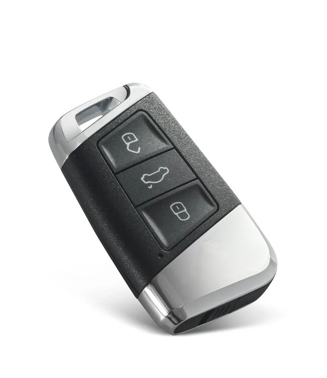 XEOD 3 knops sleutel - MQB48 - 433MHZ - HU162T - Complete sleutel - Met electronica - 3 knops smartkey - Smart - 3G0959752BC - 3G0959752BCDTB -  geschikt voor Volkswagen Passat & Arteon - 1 stuks