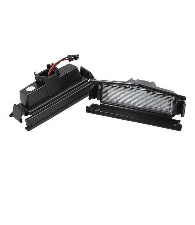 XEOD LED Kentekenverlichting - Kenteken verlichting - LED Kenteken verlichting geschikt voor: Mazda 2 MK3 - MX-5 - Canbus - 2 stuks 6000K  Wit