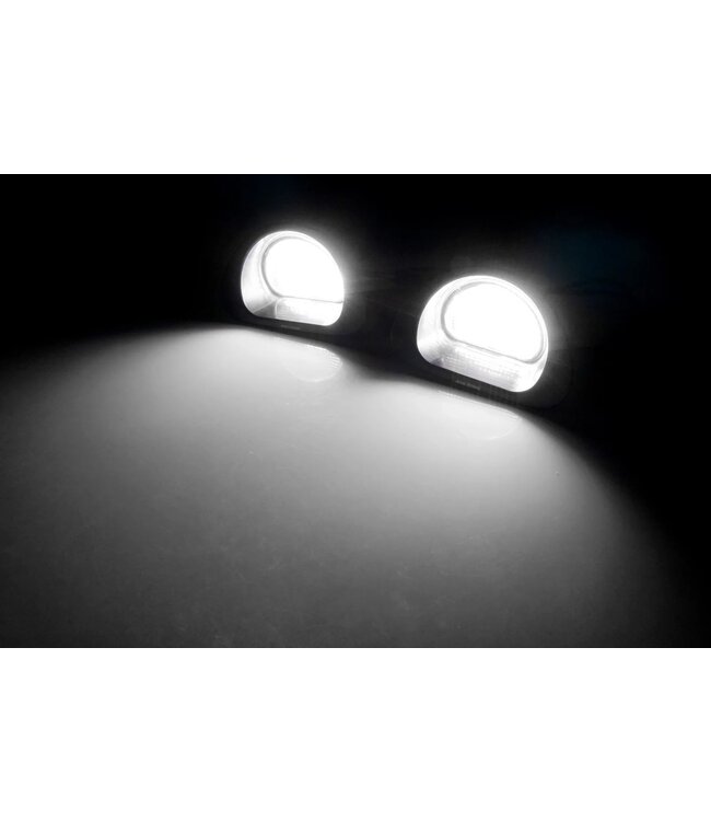 LED Kentekenverlichting - Kenteken verlichting - LED Kenteken verlichting geschikt voor: Peugeot 107 & Citroen C1 - Canbus - 2 stuks 6000K  Wit