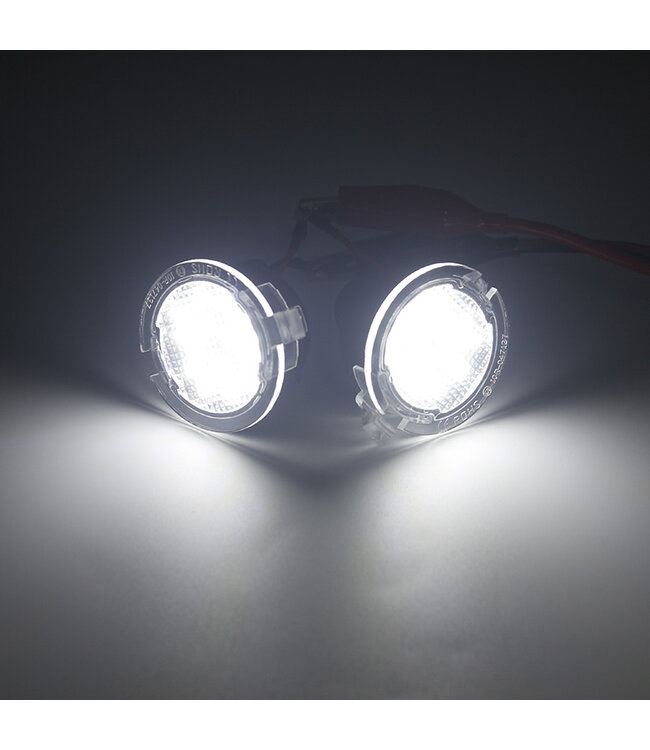 XEOD LED spiegel verlichting - 6000K - Instapverlichting - Plug en play - Geschikt voor: Ford - Canbus - 2 stuks 6000K