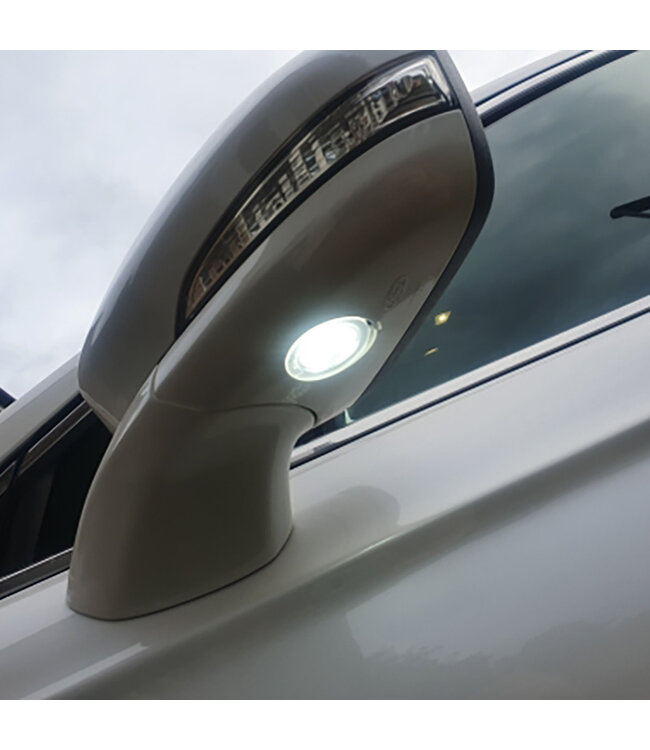 XEOD LED spiegel verlichting - 6000K - Instapverlichting - Plug en play - Geschikt voor: Ford - Canbus - 2 stuks 6000K