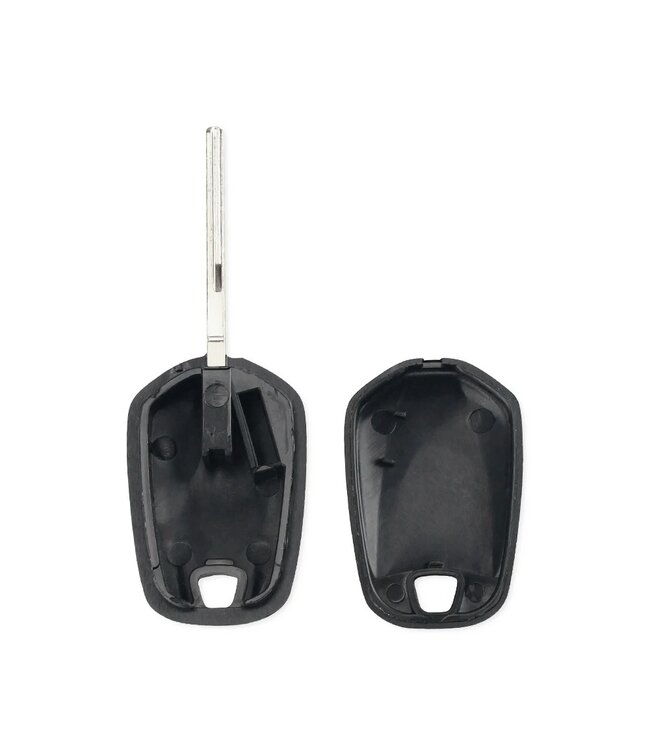 XEOD Autosleutelbehuizing - sleutelbehuizing auto - sleutel - Autosleutel / Geschikt voor: Transponder sleutel HU83 - Citroen - Fiat - Peugeot - Opel - Toyota