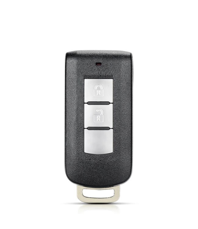 XEOD Autosleutelbehuizing - sleutelbehuizing auto - sleutel - Autosleutel / Geschikt voor: Mitsubishi smartkey 2 knops