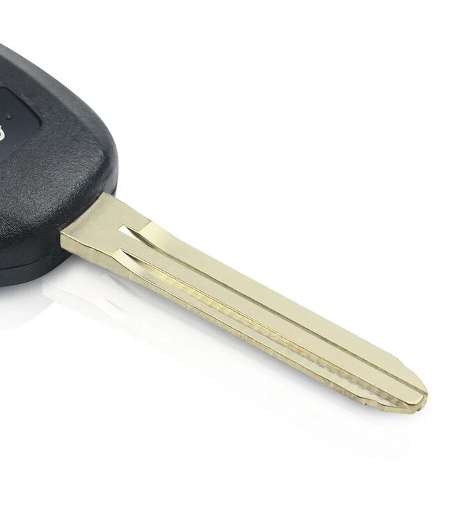 XEOD Autosleutelbehuizing - sleutelbehuizing auto - sleutel - Autosleutel 3 knops geschikt voor Toyota