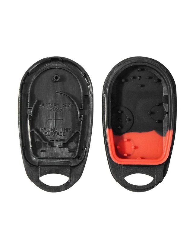 XEOD Autosleutelbehuizing - sleutelbehuizing auto - sleutel - Autosleutel / Geschikt voor: Nissan 4 knops