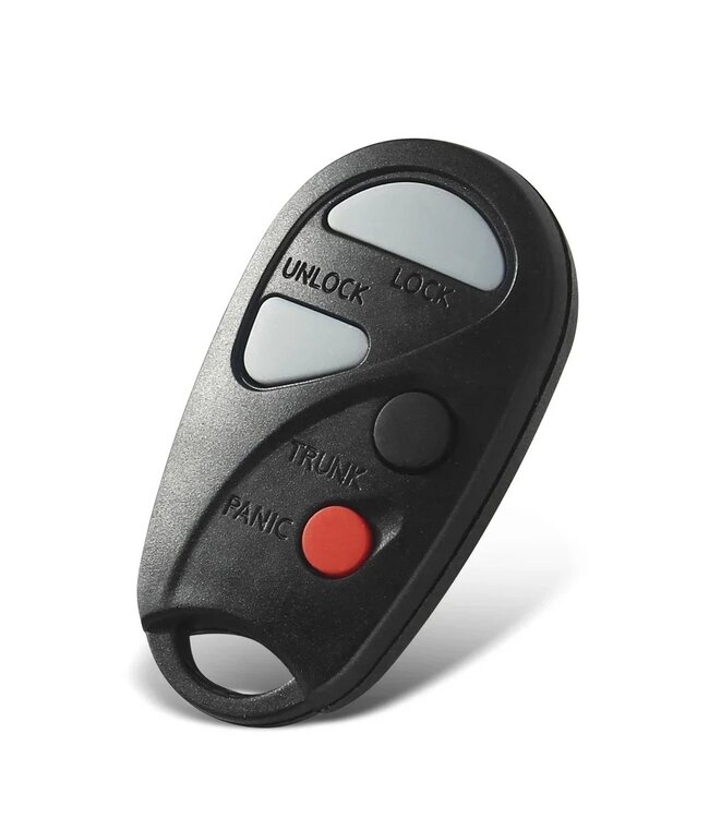 XEOD Autosleutelbehuizing - sleutelbehuizing auto - sleutel - Autosleutel / Geschikt voor: Nissan 4 knops