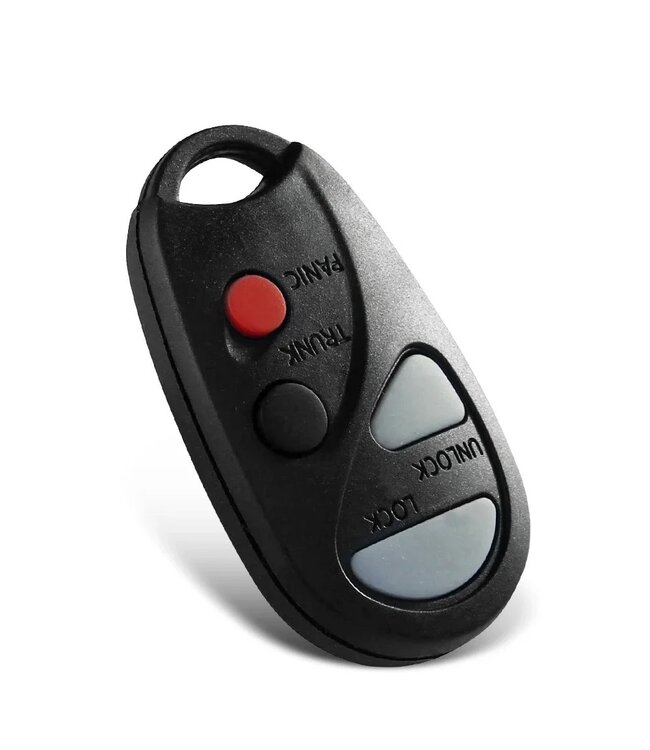 XEOD Autosleutelbehuizing - sleutelbehuizing auto - sleutel - Autosleutel / Geschikt voor: Nissan 4 knops