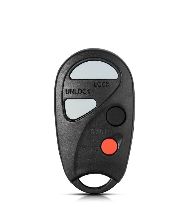 XEOD Autosleutelbehuizing - sleutelbehuizing auto - sleutel - Autosleutel / Geschikt voor: Nissan 4 knops