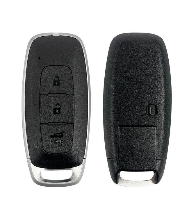 XEOD Autosleutelbehuizing - sleutelbehuizing auto - sleutel - Autosleutel / Geschikt voor: Nissan 3 knops