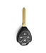 XEOD Autosleutelbehuizing 4 knops geschikt voor Toyota