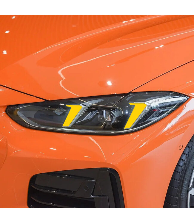 XEOD CSL LED DRL angel eyes modules Geel geschikt voor BMW M3 - M4 - 4 stuks - Complete set