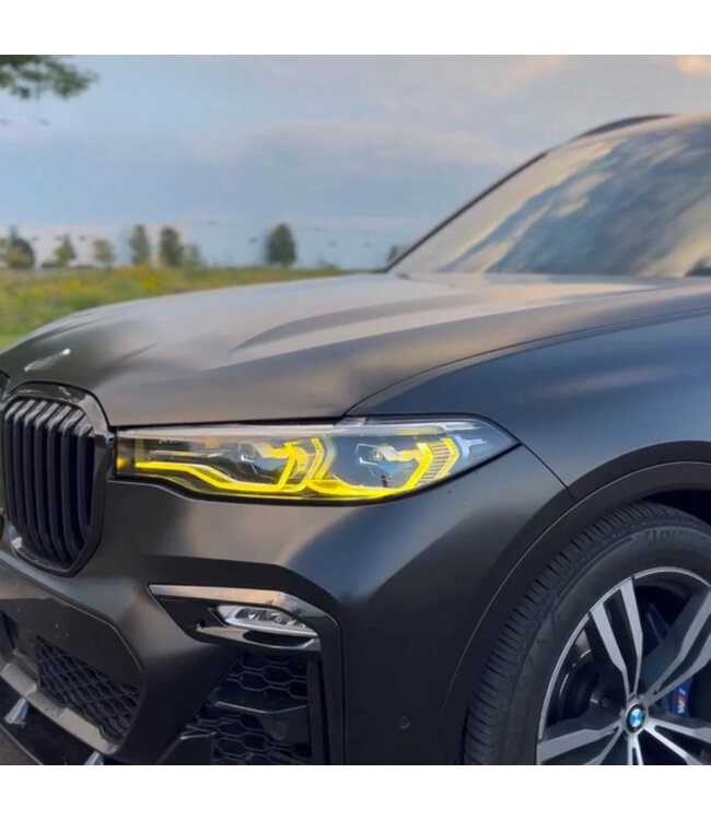 XEOD CSL LED DRL angel eyes modules Geel geschikt voor BMW X7 G07 - Met LED koplampen - 4 stuks - Complete set