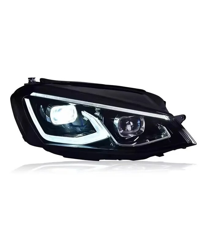 Full LED koplampen geschikt voor Golf 7 - Golf 8 style | Dynamisch & Plug & Play