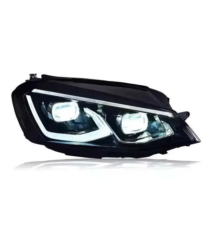 Full LED koplampen geschikt voor Golf 7 - Golf 8 style | Dynamisch & Plug & Play