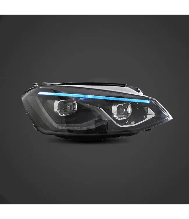 Full LED koplampen geschikt voor Golf 7 - Golf 8 style | Dynamisch & Plug & Play