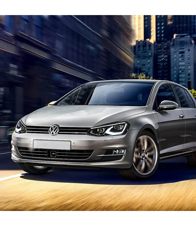 Full LED koplampen geschikt voor Golf 7 - Golf 8 style | Dynamisch & Plug & Play