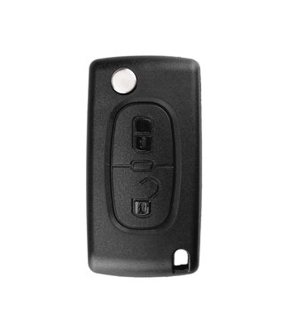 XEOD Sleutelbehuizing 2 knops Geschikt voor: Citroen / Peugeot VA2 CE0536