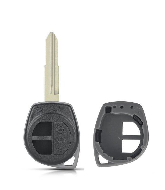 XEOD Autosleutelbehuizing - sleutelbehuizing auto - sleutel - Autosleutel / Geschikt voor Suzuki / Opel 2 Knops