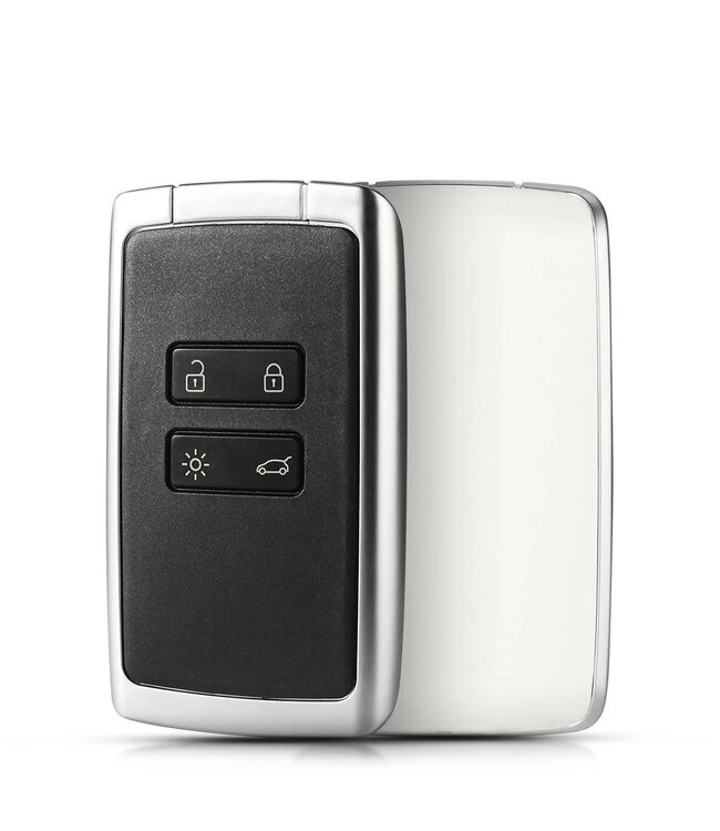 XEOD 4 knops sleutel keyless - Smart Card Kaart - Complete sleutel - Met electronica - Geschikt voor Renault - 4A - 1 stuks